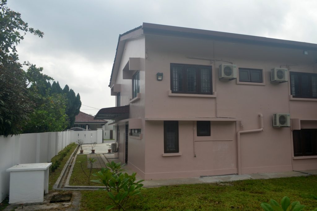Left Side View (Backyard)